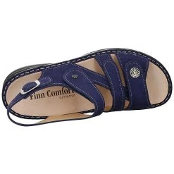 Finn Comfort Damen Sandalen Gomera Sandale Fußbett Bequem Freizeit Nubukleder Uni Klassische Sandaletten -CELENA-Shop 29730525 08