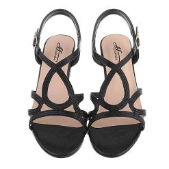Ital-Design Sandalen & Sandaletten Knöchelriemen, Blockabsatz, Riemen -CELENA-Shop 29893065 04