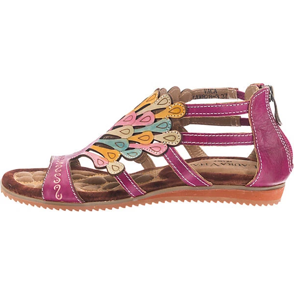 Laura Vita Komfort-Sandalen - Violett 4 Laura Vita Komfort-Sandalen - Violett – Bild 2