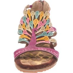 Laura Vita Komfort-Sandalen - Violett 10 Laura Vita Komfort-Sandalen - Violett -CELENA-Shop 7497623 04