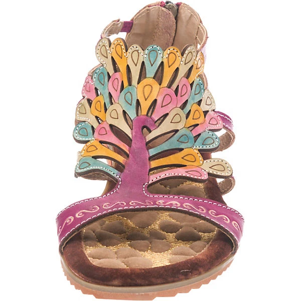 Laura Vita Komfort-Sandalen - Violett 5 Laura Vita Komfort-Sandalen - Violett – Bild 3