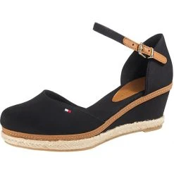 Tommy Hilfiger Keilsandaletten - Schwarz