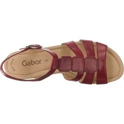 Gabor Klassische Sandaletten - Rot 14 Gabor Klassische Sandaletten - Rot -CELENA-Shop 7659009 06