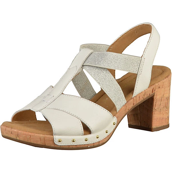 Gabor Sandalen Riemchensandaletten - Weiß 3 Gabor Sandalen Riemchensandaletten - Weiß